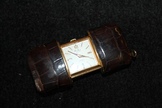 Crocodile travel watch